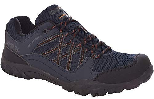 Regatta Mens Edgepoint III Outdoor Walking Trainers - 11 UK Blue