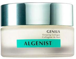 Algenist Genius Sleeping Collagen Gesichtspflege – Nachtcreme mit Veganem Kollagen und Ceramiden für Weiche, Strahlende Haut – Nicht Komedogene & Hypoallergene Gesichtscreme (60 ml)