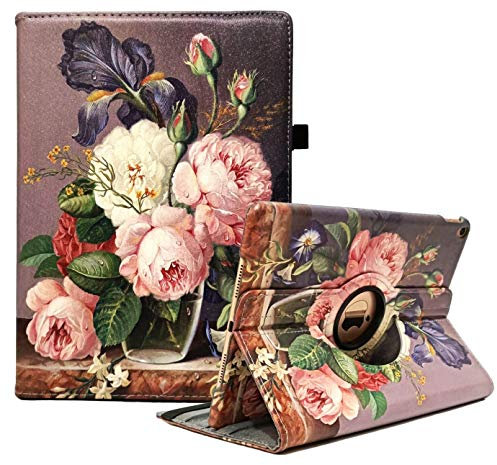 iPad Air (3. Generation), 26,7 cm (10,5 Zoll) 2017, 360 Grad drehbarer Ständer, Smart Case mit automatischer Wake-Up-/Sleep-Funktion, Abdeckung für A2152/A2123/A2153/A2154/A1701/A1709.