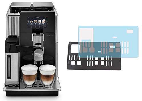 5 x Schutzfolie für DeLonghi Maestosa EPAM 960.75.GLM & EPAM 960.55.GM | Abtropfblech - Tassenablage - Abstellblech - Kratzschut transparent