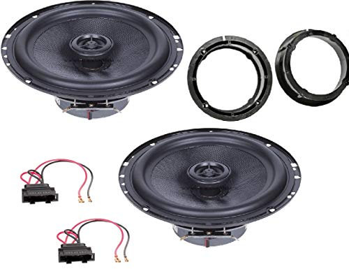 Altavoces compatibles con VW Polo (9N) 09/2001 – > 05/2009 Puerta Frontal, Parte Trasera