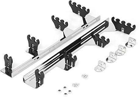 Terisass Iron Spark Plug Wire Separator for Ford, CHEVY, MOPAR V8 ENGINES