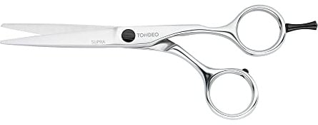 Tondeo S-Line Supra Offset Friseurschere, 14 cm, Schwarz, 0,09 kg
