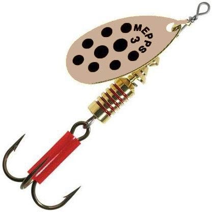 Mepps - Cucharillas Aglia para cocer P.Rouge N° 3 (3/6,5 g)