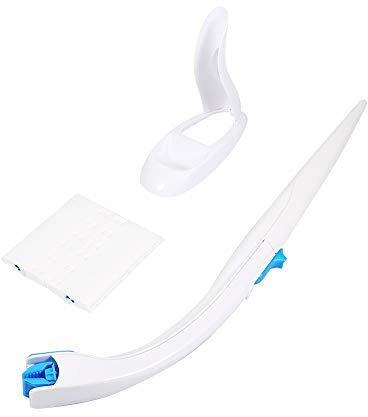 Disposable Toilet Cleaning System Deep Cleaner Silicone Brush Replaceable Concentrated Detergent Head Cleaning Cotton Refill Heads for Home Bathroom