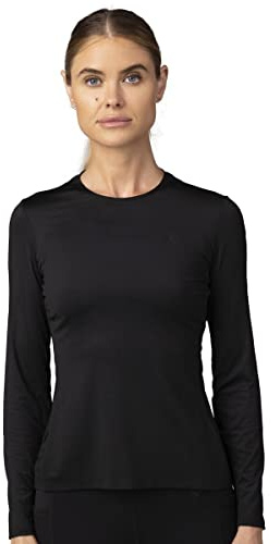 Fox Racing - Langärmliges Damen-Baselayer Tecbase,Schwarz,XS