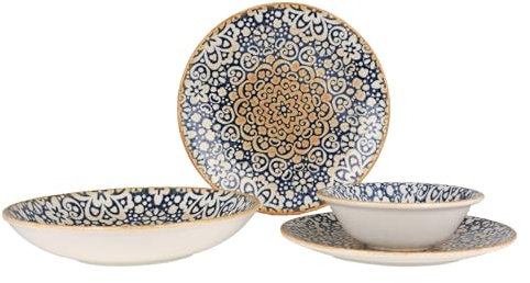 Bonna Geschirrset - Alhambra - 24 teilig - 6 Personen - Porzellan
