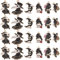 SUPERFINDINGS 24 Stück 6 Stile Halloween Charms Gothic Thema Legierung Emaille Anhänger Kalolary Coffin Crow Mit Rose Flower Dangle Charms Für Halloween Party DIY Schmuck Halskette Armband Supplies
