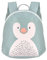 LÄSSIG Kleiner Kinderrucksack für Kita Kindertasche Krippenrucksack mit Brustgurt, 20 x 9.5 x 24 cm, 3,5 L/Tiny Backpack Pinguin
