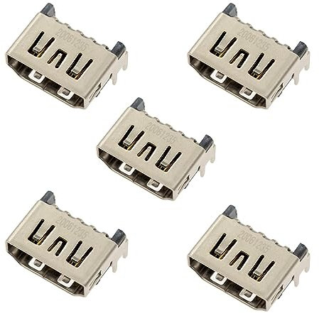 Gamer Gear 5 Pack of PS5 HDMI connector - PS5 HDMI port Replacement Connector Socket - HDMI Port Jack for Playstation 5 Console