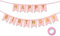 Koliphy Happy Birthday Girlande, Rose Gold Geburtstagsdeko, Geburtstag Banner Deko für Mädchen und Frauen