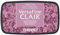 Tsukineko VF-CLA-251 VersaFine Clair Stempelkissen-Rosa, Hawthorn Rose-Groß-Deckend, Wasserfest, Beständig Gegen Ausbleichen-Embossing, pad size: 7.6 x 3.5 cm