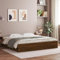 Youuihom Palettenbetten Bettgestell Etagenbetten Tagesbetten Bettgestell mit Schubladen Braun Eichen-Optik 160x200 cm Geeignet für Wohnungen, Schlafzimmer, Arbeitszimmer, Büros