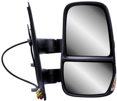 LONGLING Außenspiegel Rechts Spiegel Elektrisch und Beheizbar mit Blinker Für IVECO Daily IV V LKW 2006-2013