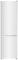INFINITON Frigorifico Combi FGC-A164BE, 230 litros, 168 cm de Altura, Regulación en altura, E, Puertas reversibles, Blanco