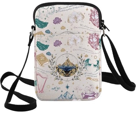 WZMPA Velaris City Of Starlight Crossbody Bag ACOTAR Books Gift You Could Rattle Night Court Shoulder Bag ACOTAR Velaris Merch (you could rattle CB)