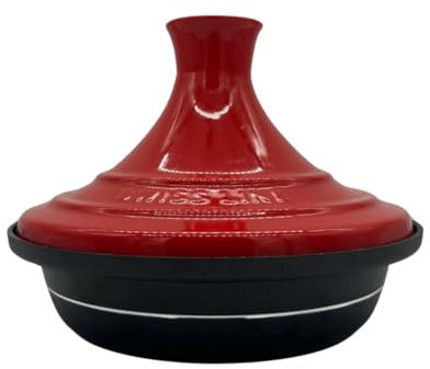 Swiss Line Switzerland - Tajine - 30cm - Keramiek - Inclusief inductie (Rood)