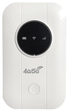 Swiixxer H803 4G LTE Mobile WiFi Router 3650mAh 150Mbps WiFi Modem Up to 10 Users with SIM Card Slot Wireless Router for Travel