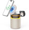 BLKE Max Enceinte Bluetooth 3 en 1 avec Lampe de Nuit et Chargeur sans Fil - Lampe de Sommeil Tactile, Chargeur à Induction 15 W, Bluetooth 5.4, éclairage d'ambiance Jaune