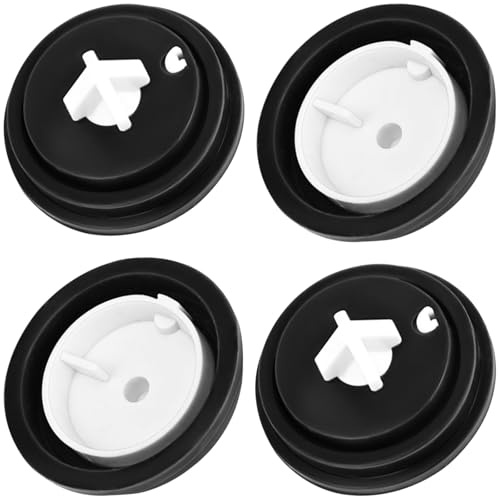 CONJURAIDE Pack of 4 Hat Diaphragm Cistern Toilet Cistern Seals Replacement Parts Valve Inlet Diaphragm Washers Sealing Membrane Float Valve Seal Filling Valve for Cistern