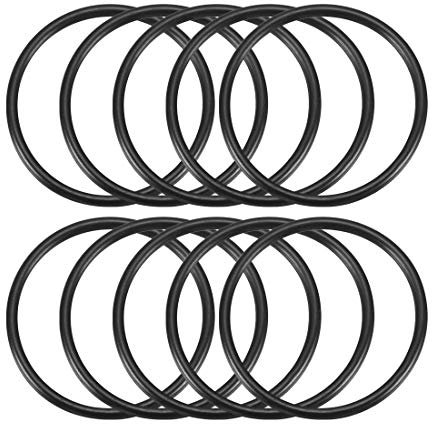 sourcing map Packung mit 10 Nitrilkautschuk O-Ringe 32mm OD 28mm ID 2mm Breite metrische Dichtung