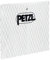 PETZL Ultralight Transportbeutel zum Transport von Steigeisen aus Laminatgewebe und Nylon in der Farbe Weiß-Grau, Maße: 31,5cm 36cm, U003AA00