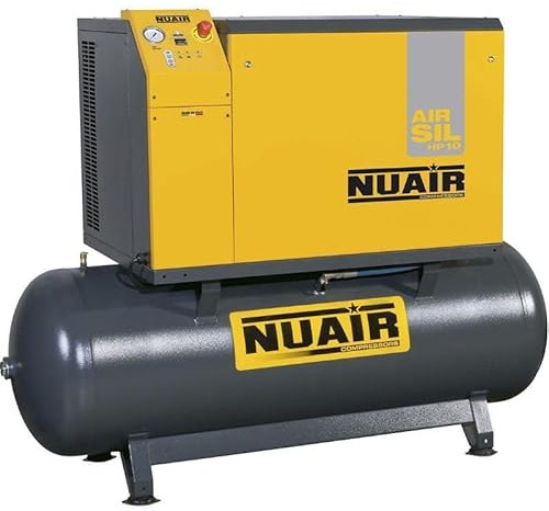 Compresseur à piston 10 CV NUAIR NB10/10/500F/SIL SD