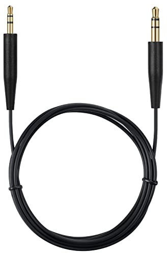 EARLA TEC Replacement Audio Cable Cord,Aux Wire 3.5mm to 2.5mm Compatible with Bose QuietComfort QC25 QC35 QC35II QC45 NC700 Soundlink Soundtrue Headphones (No mic)