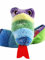 Bow Wow Pet Quietschschlange Hundespielzeug – Zerr-, Apportier- und Neckspielzeug – 89,9 cm