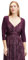 Vera Mont Damen Bolero-Jacke figurbetont 46, Shiny Aubergine