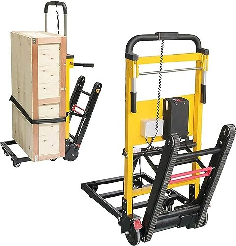 Diable Robuste, Camion à Plateforme d'escalade sur chenilles, Diable à brouette, capacité de Charge de 440 LB, Charge : 440 LB, Chariot Pliable Portable pour Bagages, Voyage