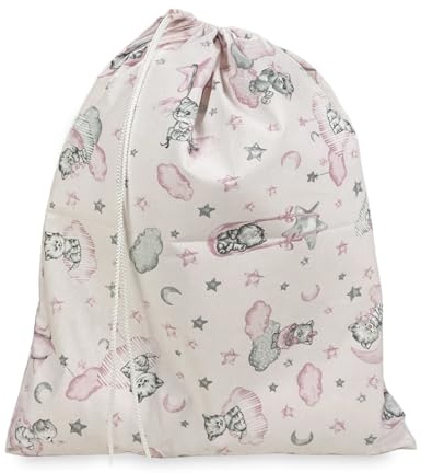 Tex family Pierino Kinderschlafsack groß Maxi 45 x 60 cm Design Kätzchen - Rosa
