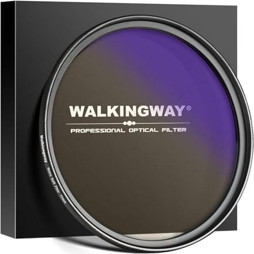 Walking Way Retro Soft Focus Lens Filter Vintage Dreamy Cinematic Effect Warm Gold/Yellow Mist Diffusion Filter for Camera Film Portrait (46 MM)