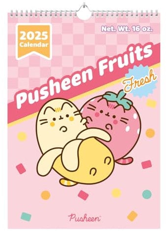 Grupo Erik Wall Calendar 2025 - Pusheen | A3 Calendar 2025, A3 Wall Planner 2025, Family Planner Calendar 2025 | Pusheen Calendar 2025, Pusheen Gifts, Pusheen Cat