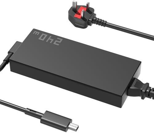 SLRIOYS 240W Caricatore Compatibile Con Asus ROG Zephyrus G16 G14 GU605 GA605 GA403 TUF Gaming A18 A16 A14 FA608 FA401 FA808 ProArt P16 PX13 H7606 HN7306 V16 V3607 Flow Z13 GZ302EA Portatile