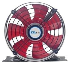 RUNZE765Z Exhaust Fan 20 * 20cm Household Indoor Ventilation Fan, Large Suction Duct Exhaust Fan Non Perforated Kitchen, Ventilation Fan