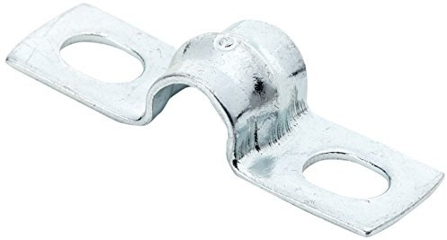 FISCHER, BSMD-8 mm de doble pata grapas metalicas abrazaderas para tubos de agua, manguera o cable coaxial pared (50 unidades)