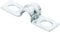 FISCHER, BSMD-8 mm de doble pata grapas metalicas abrazaderas para tubos de agua, manguera o cable coaxial pared (50 unidades)