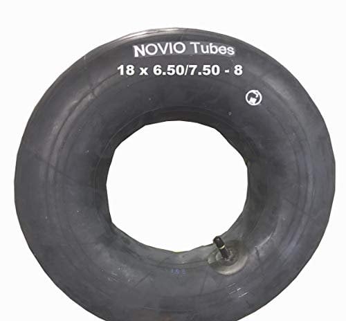 Schlauch Rasentraktor 18 x 6.50-8/7.50-8 (18 x 7.00-8) TOP-QUALITÄT, passend für Reifen Aufsitzmäher Rasenmäher, gerades Ventil