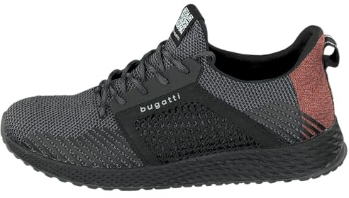 bugatti Herren Low-Top Sneaker, Männer Halbschuhe, Wechselfußbett