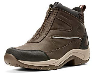 Ariat Telluride Zip H2O Womens Short Riding Boots 41 EU Dark Brown
