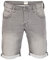 MUSTANG Jeans Shorts Herren Stretch Kurz Regular Fit Chicago Real X Kurze Hosen Sommer Denim Einfarbig Grau w36, Größe:W 36, Farbe:Light Grey Denim (311)