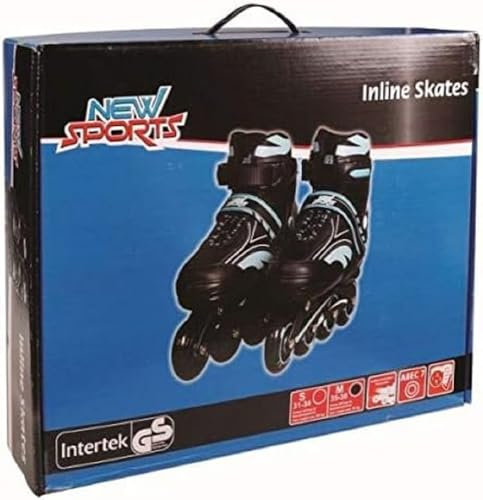 New Sports Inliner Blau, ABEC 7, Gr. 35-38