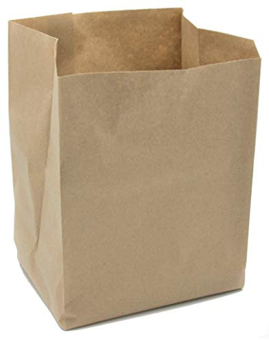UlithClean Organic Waste Bags, Compost Bags, Organic Paper Bags, Wet Resistant, 10 Litres, 270 x 200 x 160 mm, Paper Bags (Pack of 10)