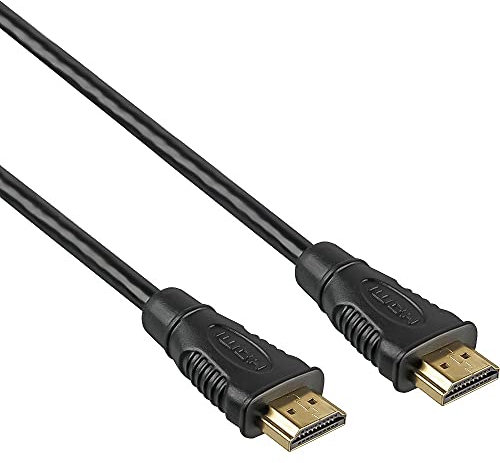 PremiumCord Cable HDMI 4K de Alta Velocidad M/M, 10,2Gbps con Ethernet, Compatible con Vídeo 4K@30Hz, Full HD 1080p, Deep Color, 3D, ARC, HDR, Dolby TrueHD, Conectores Chapados en Oro, Negro, 7 m