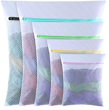 Gogooda Laundry Bags Washing Machine Bags (Diomond Mesh(5 PCS))