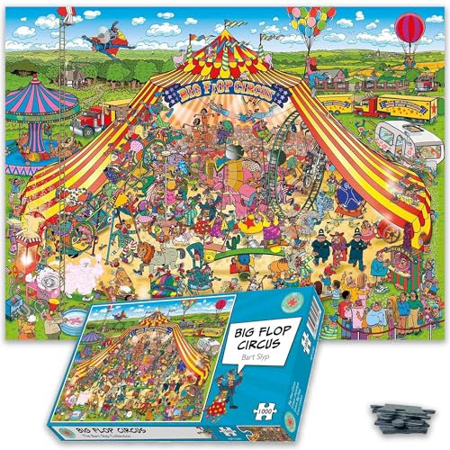 Big Flop Circus - Bart Slyp Puzzle 1000 Teile