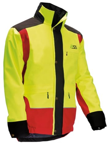 PSS Regenjacke wasserdicht X-treme Rain Gelb/Rot Größe XL
