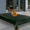 laro Wachstuch-Tischdecke Abwaschbar Garten-Tischdecke Wachstischdecke PVC Plastik-Tischdecken Eckig Meterware Wasserabweisend Abwischbar GAC, Muster:Moosgrün Metallic, Größe:80x80