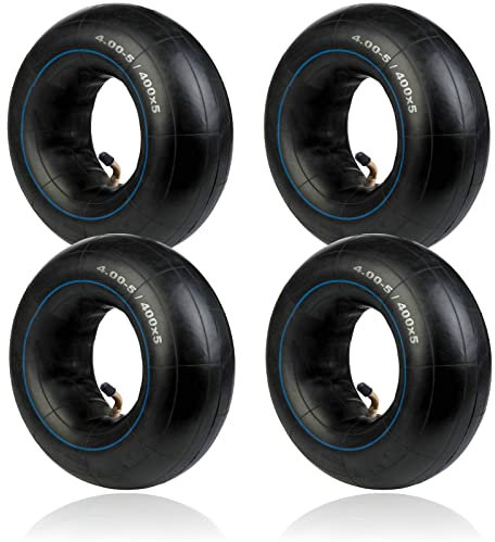 SPARES2GO Chambre à air 4.00x5 330x100 Roue Brouette Remorque Mobility Scooter Chariot Pneumatique 4.00-5x4